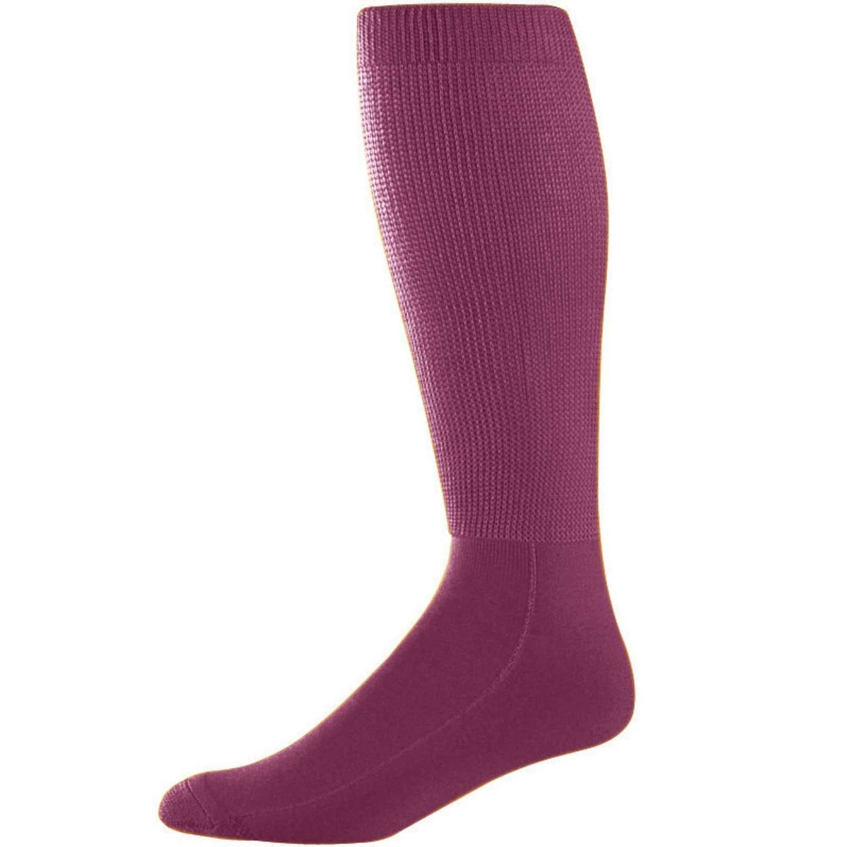 Augusta 6085 Wicking Athletic Knee High Socks - Maroon - HIT a Double