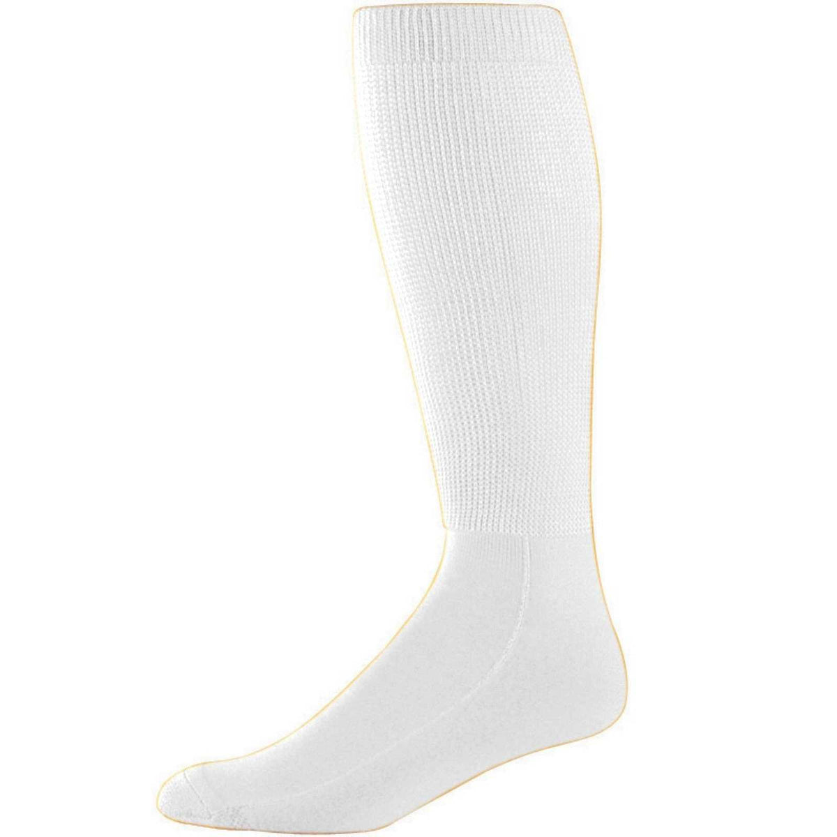 Augusta 6085 Wicking Athletic Knee High Socks - White - HIT a Double