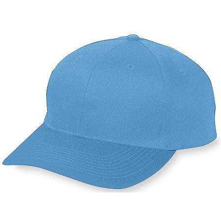 Augusta 6204 Six-Panel Cotton Twill Low-Profile Cap - Columbia Blue - HIT a Double