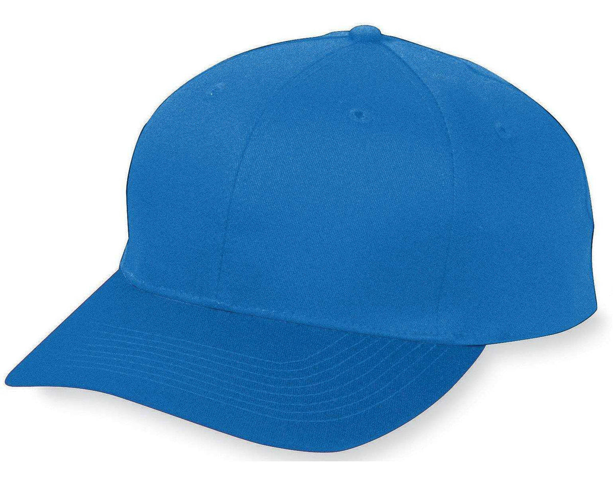 Augusta 6204 Six-Panel Cotton Twill Low-Profile Cap - Royal - HIT a Double