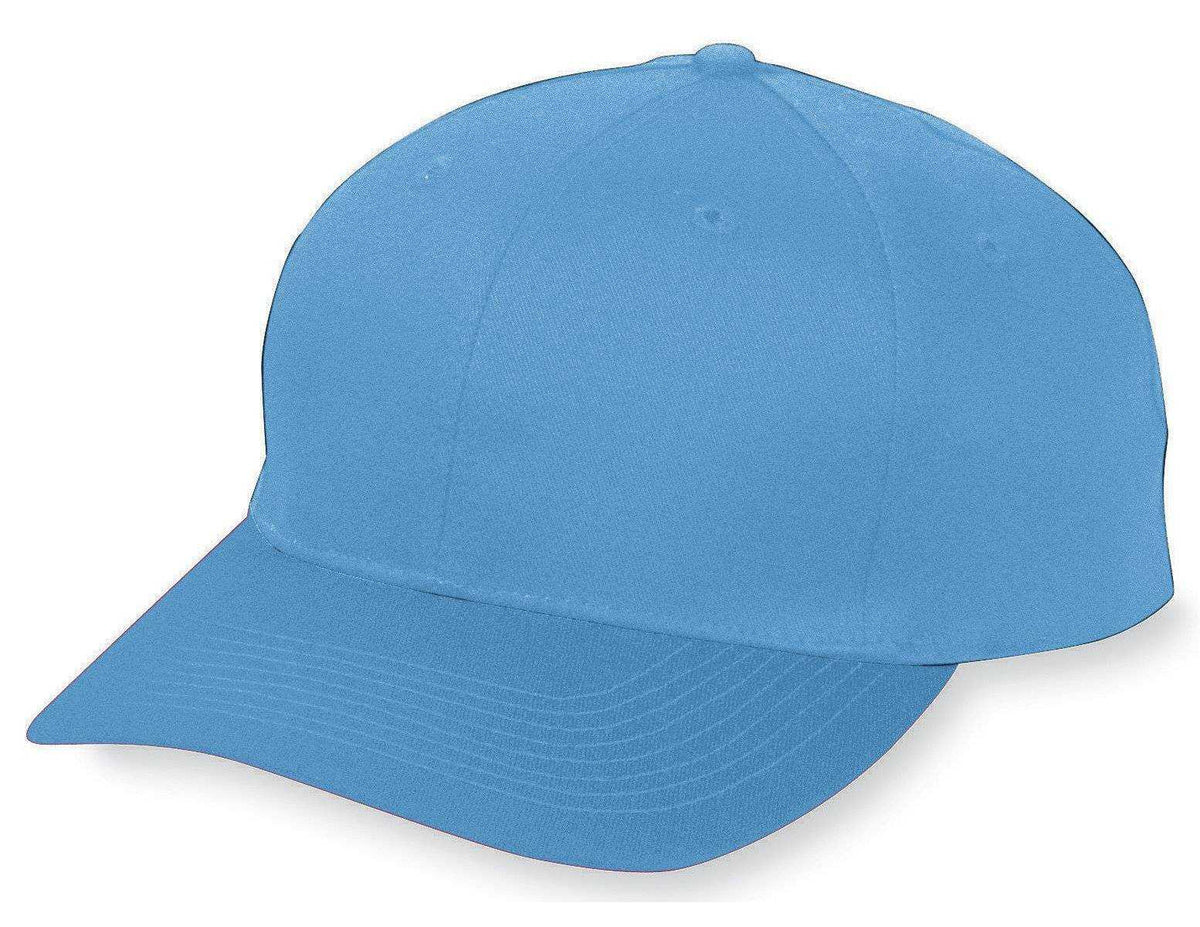 Augusta 6206 Six-Panel Cotton Twill Low-Profile Cap - Youth - Blue - HIT a Double