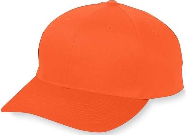 Augusta 6206 Six-Panel Cotton Twill Low-Profile Cap - Youth - Orange - HIT a Double