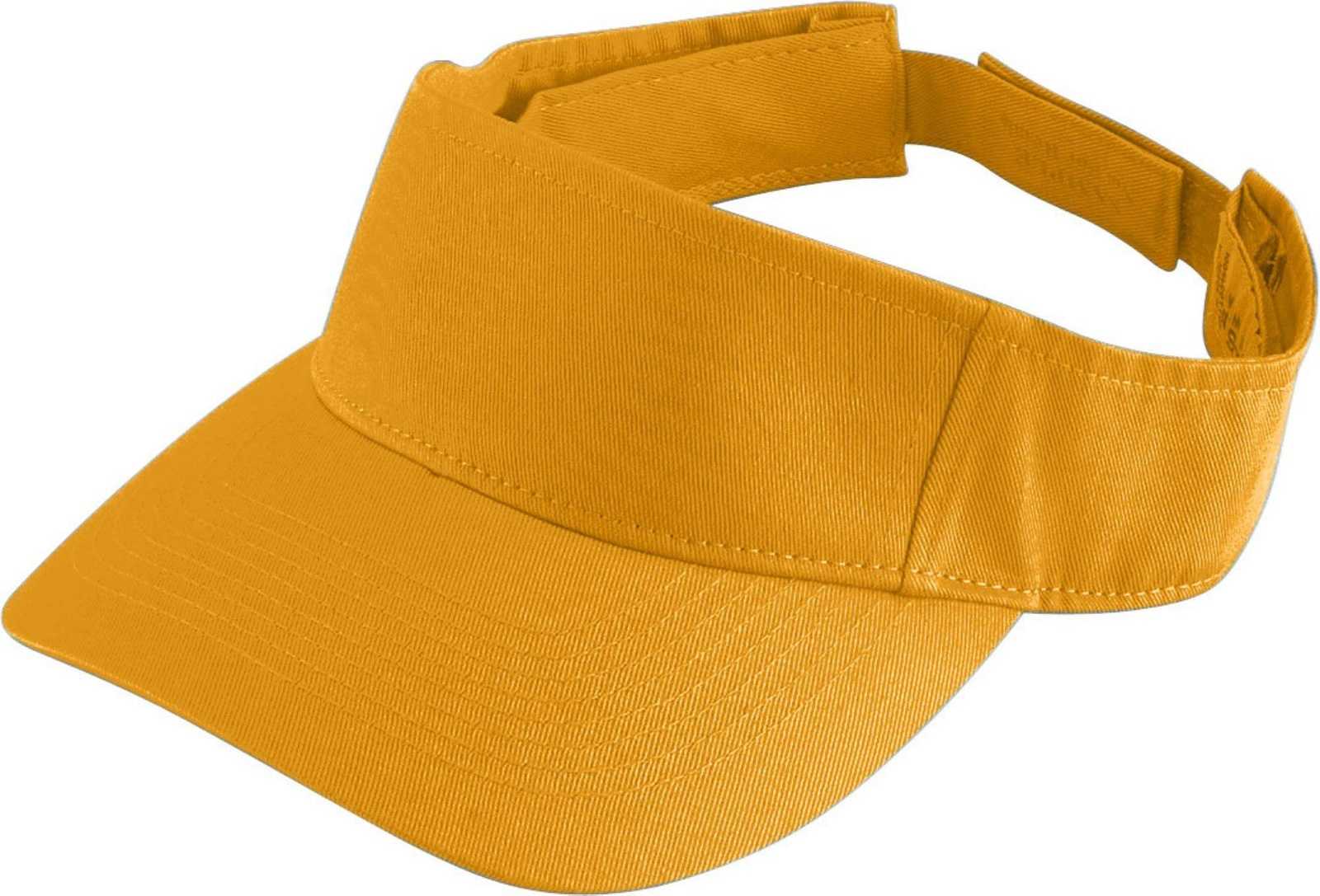 Augusta 6226 Sport Twill Visor - Youth - Gold - HIT a Double