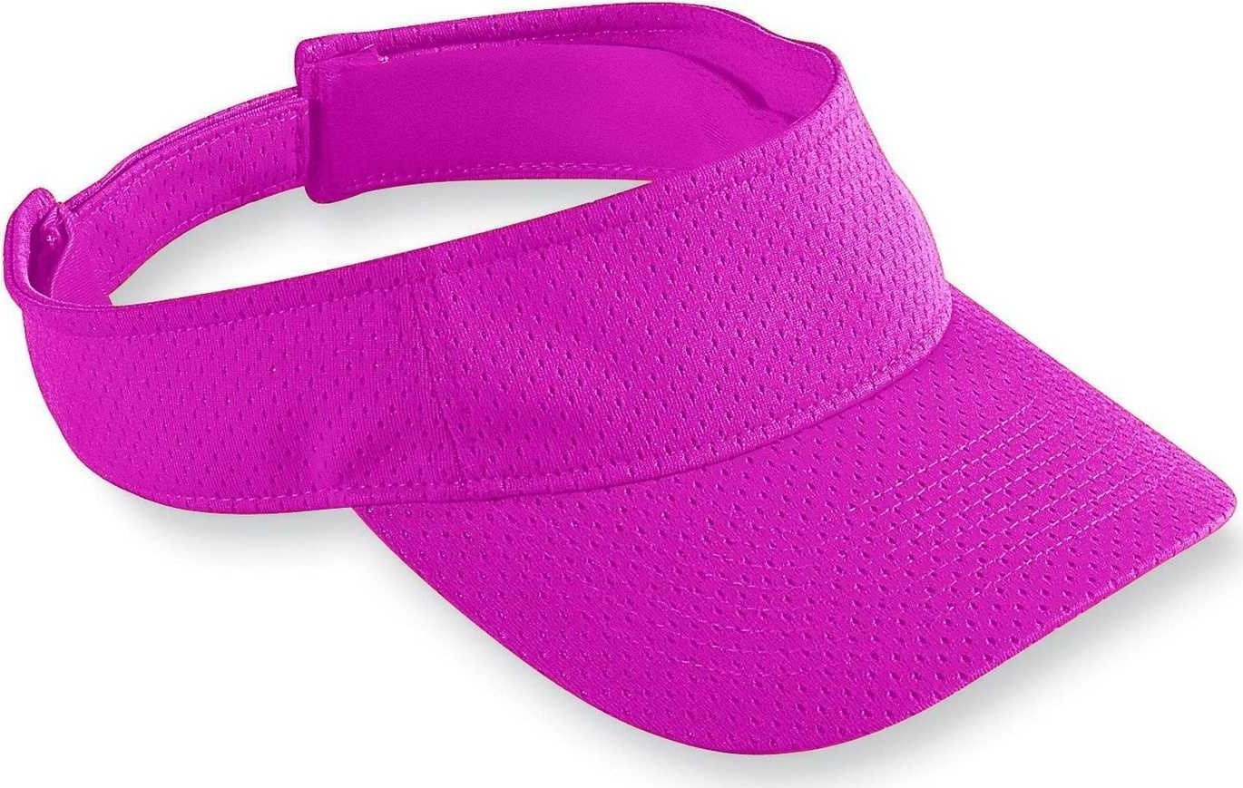 Augusta 6227 Athletic Mesh Visor - Power Pink - HIT a Double