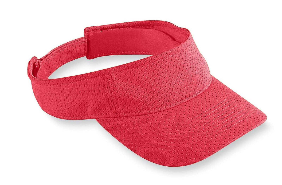 Augusta 6228 Athletic Mesh Visor - Youth - Red - HIT a Double