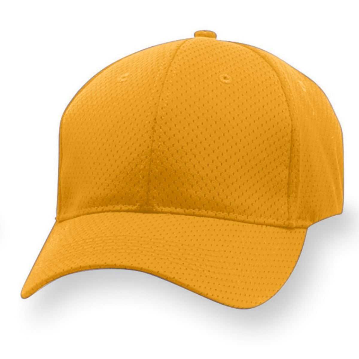 Augusta 6233 Youth Sport Flex Athletic Mesh Cap - Gold - HIT a Double