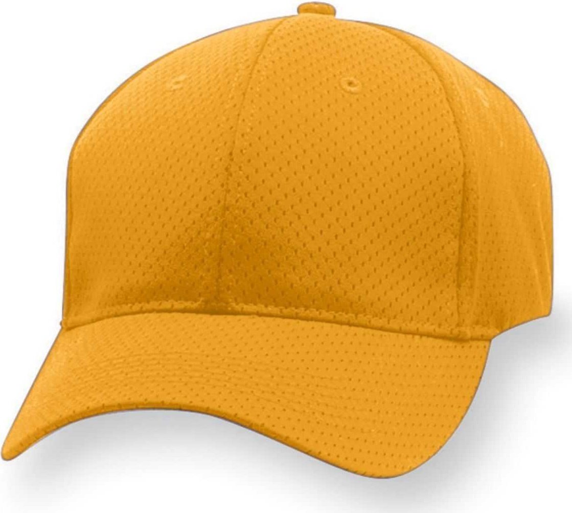 Augusta 6233 Youth Sport Flex Athletic Mesh Cap - Gold - HIT a Double