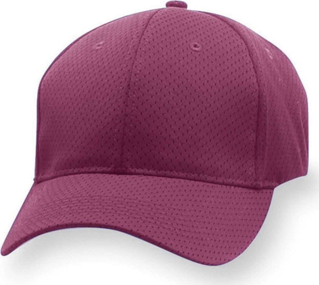 Augusta 6233 Youth Sport Flex Athletic Mesh Cap - Maroon - HIT A Double