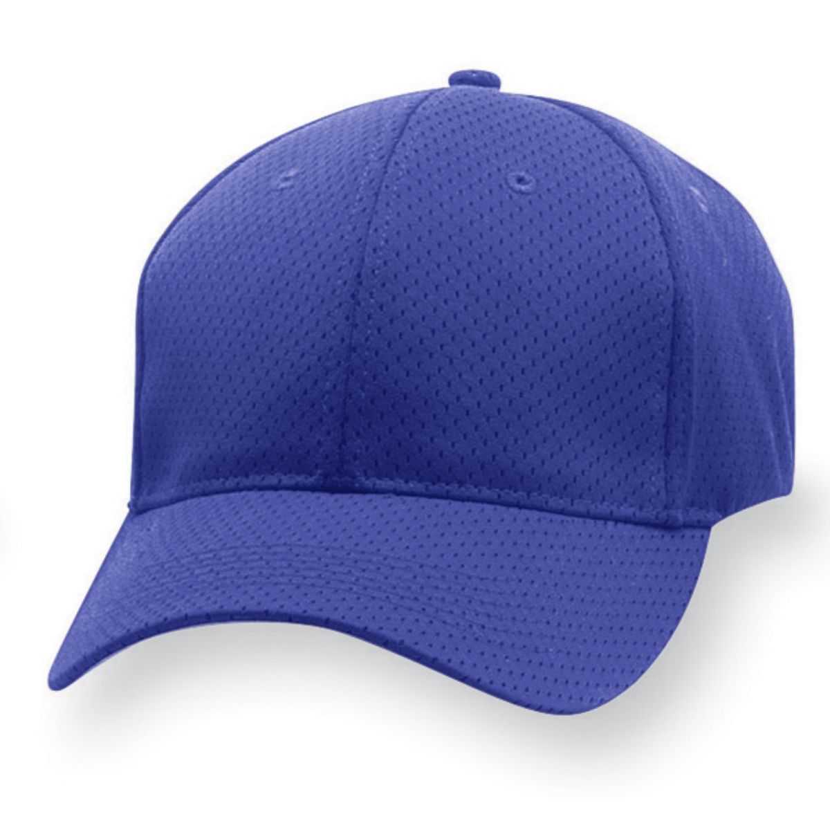 Augusta 6233 Youth Sport Flex Athletic Mesh Cap - Purple - HIT a Double