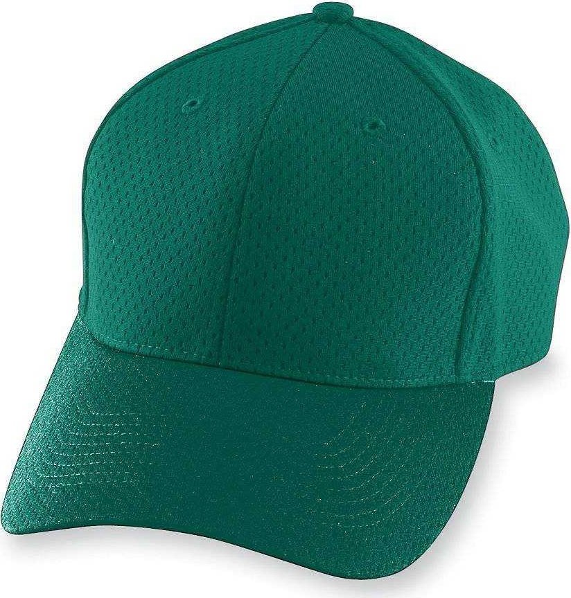 Augusta 6235 Athletic Mesh Cap - Dark Green - HIT a Double