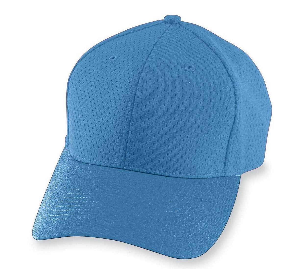 Augusta 6236 Athletic Mesh Cap - Youth - Columbia Blue - HIT a Double