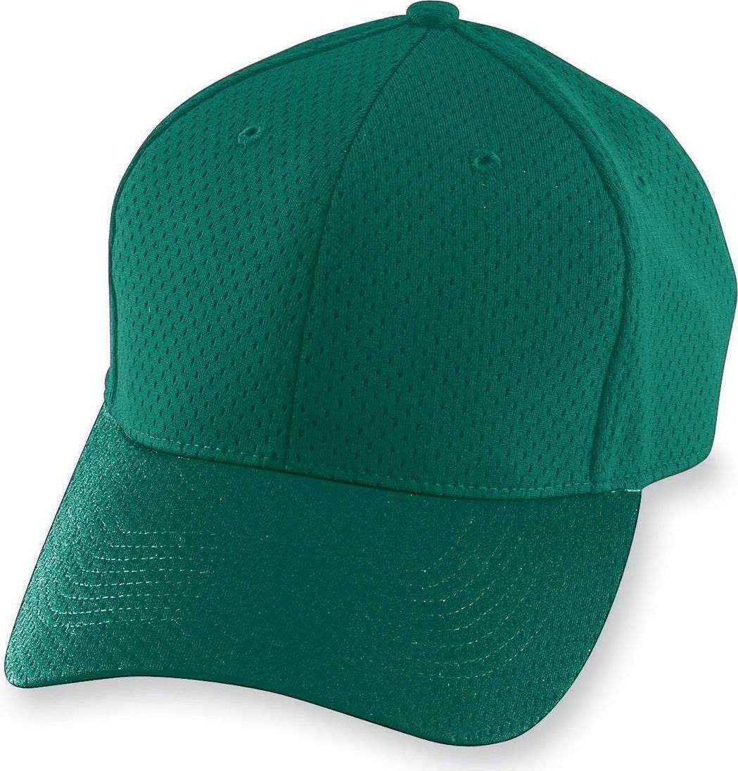 Augusta 6236 Athletic Mesh Cap - Youth - Dark Green - HIT a Double