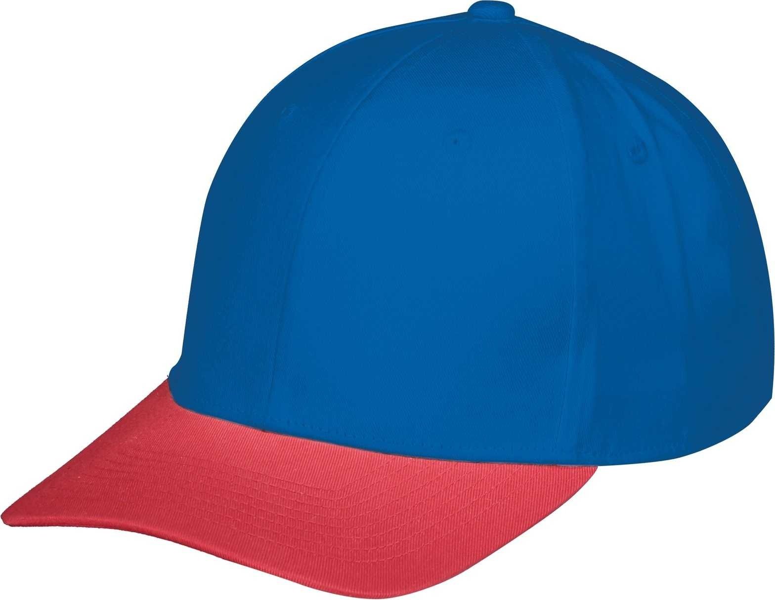 Augusta 6251 Rally Cotton Twill Cap - Royal Scarlet - HIT a Double