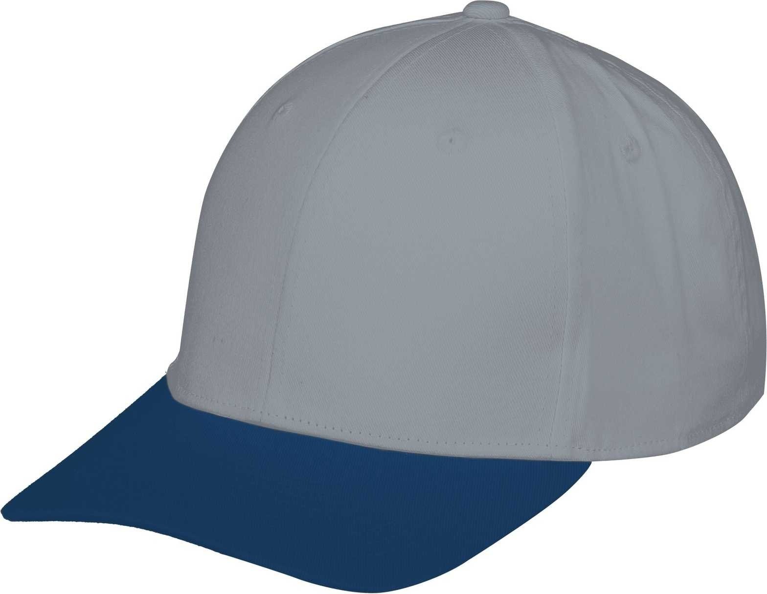 Augusta 6252 Youth Rally Cotton Twill Cap - Blue Grey Navy - HIT a Double