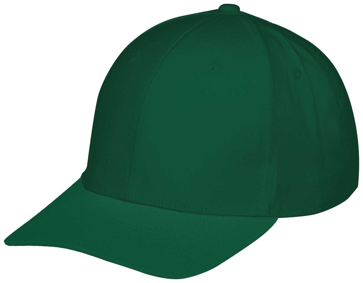 Augusta 6252 Youth Rally Cotton Twill Cap - Dark Green - HIT a Double