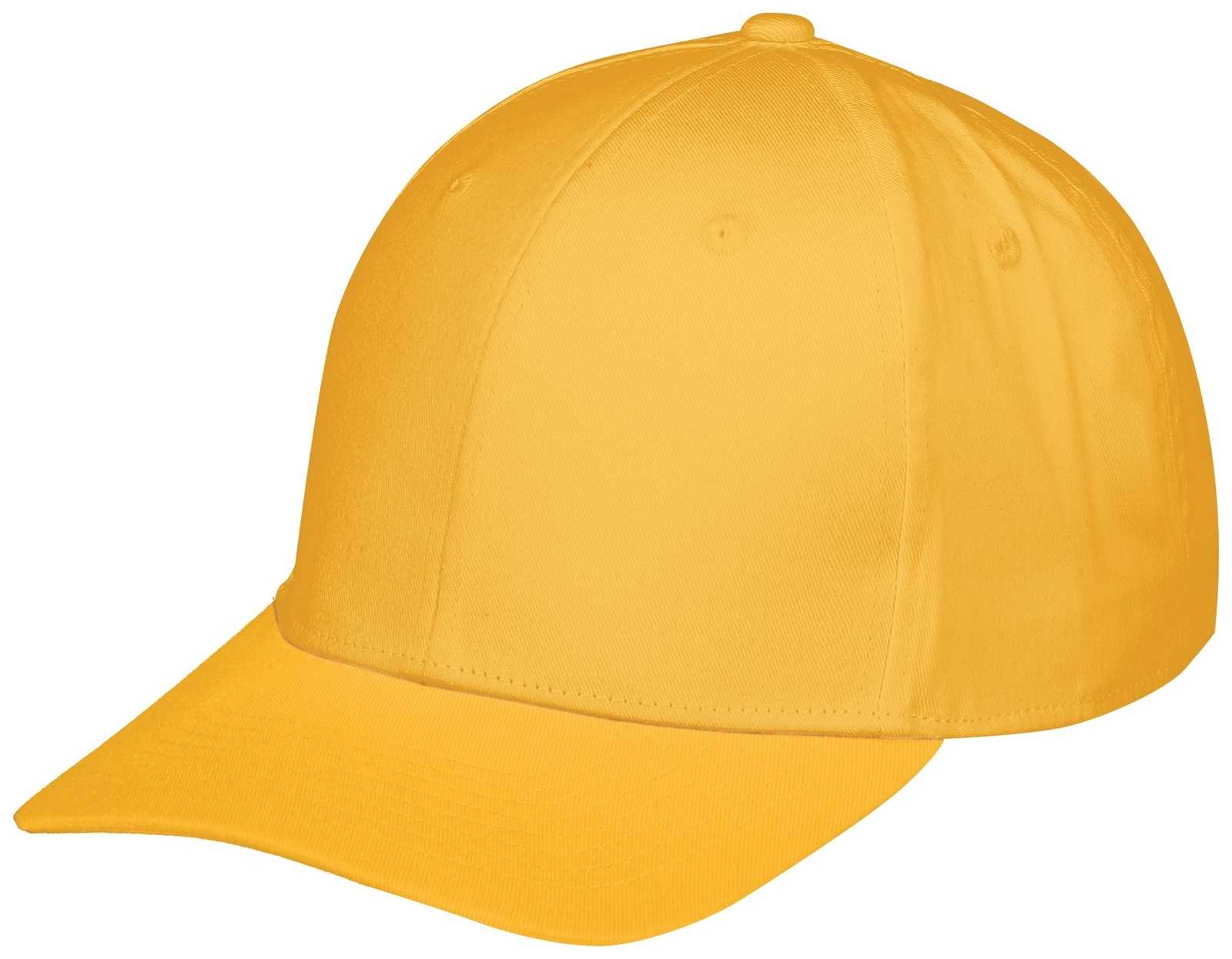 Augusta 6252 Youth Rally Cotton Twill Cap - Gold - HIT a Double