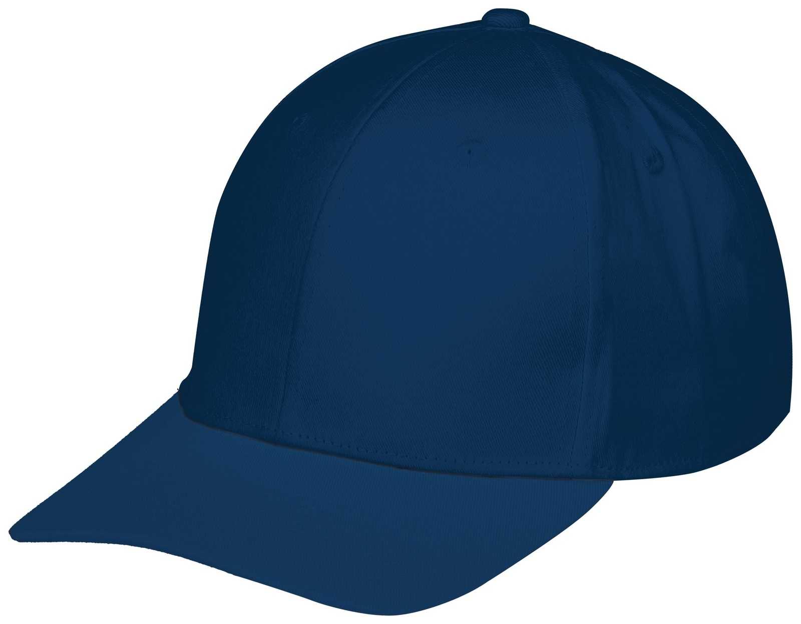 Augusta 6252 Youth Rally Cotton Twill Cap - Navy - HIT a Double