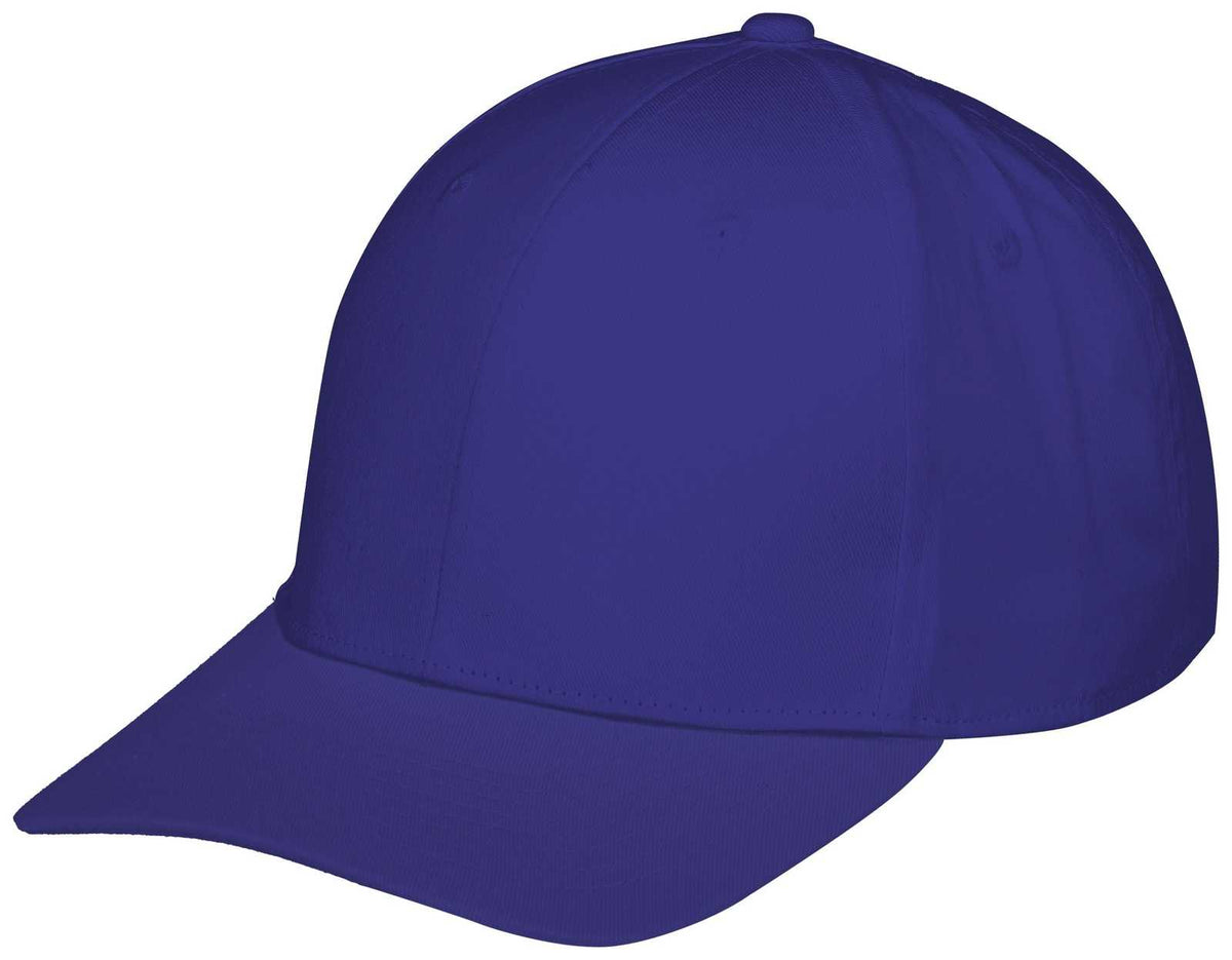 Augusta 6252 Youth Rally Cotton Twill Cap - Purple - HIT a Double