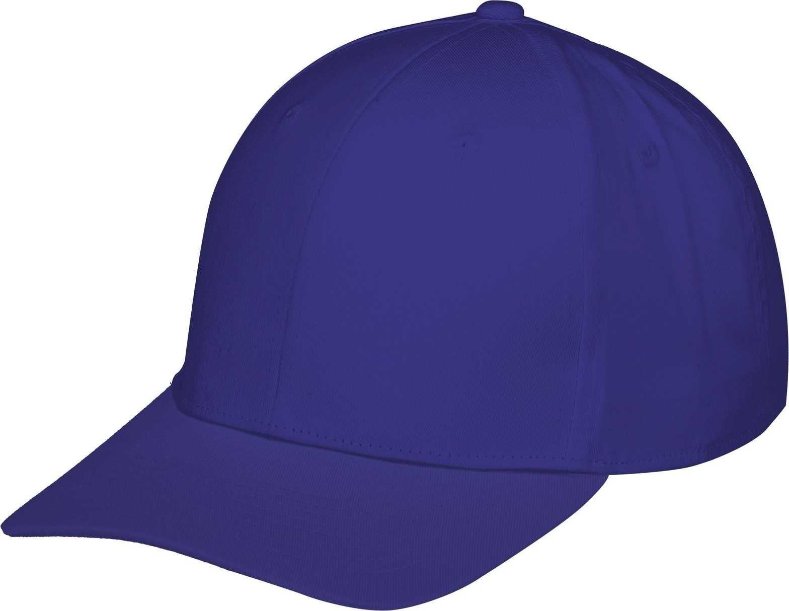 Augusta 6252 Youth Rally Cotton Twill Cap - Purple - HIT a Double