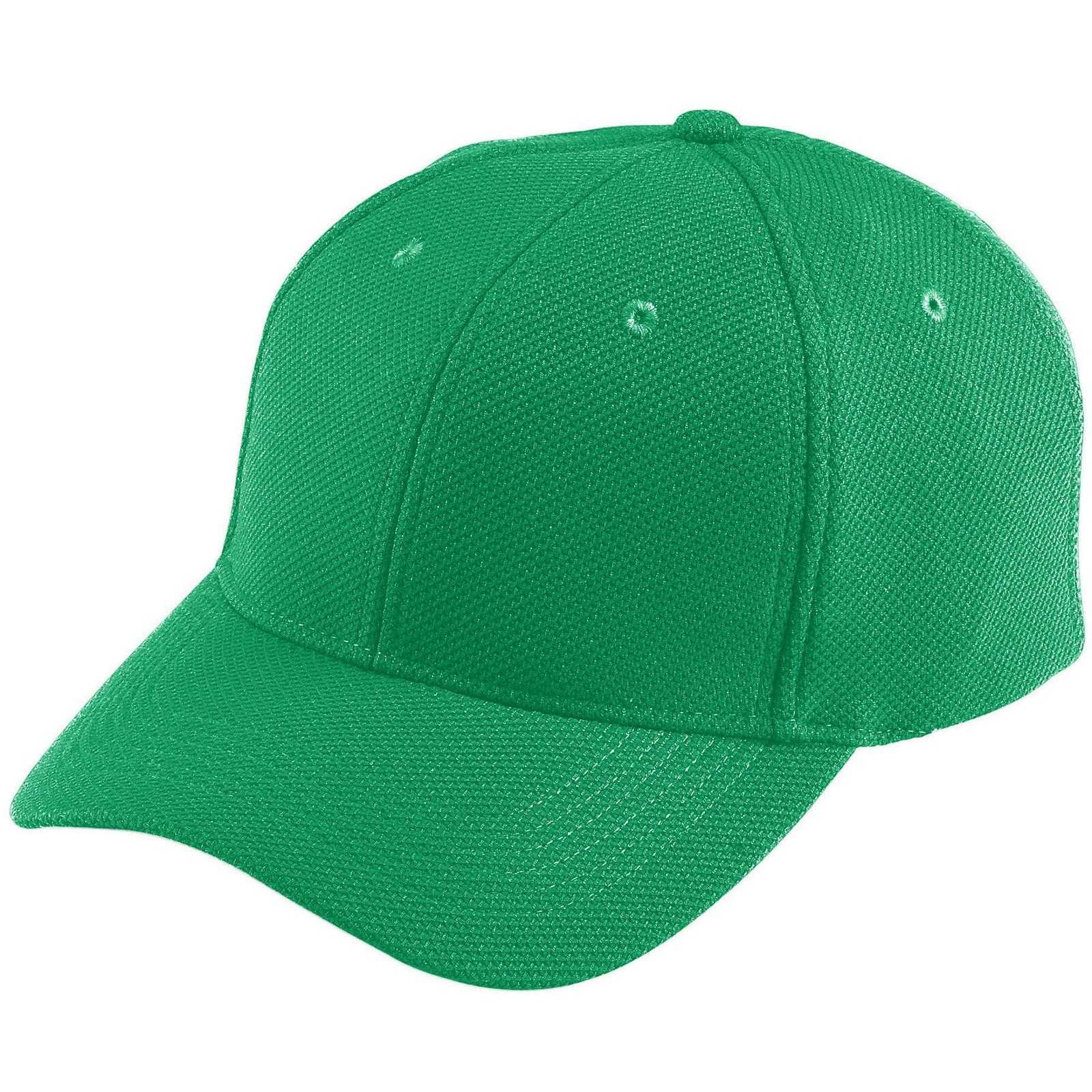 Augusta 6266 Adjustable Wicking Mesh Cap - Youth - Kelly - HIT a Double