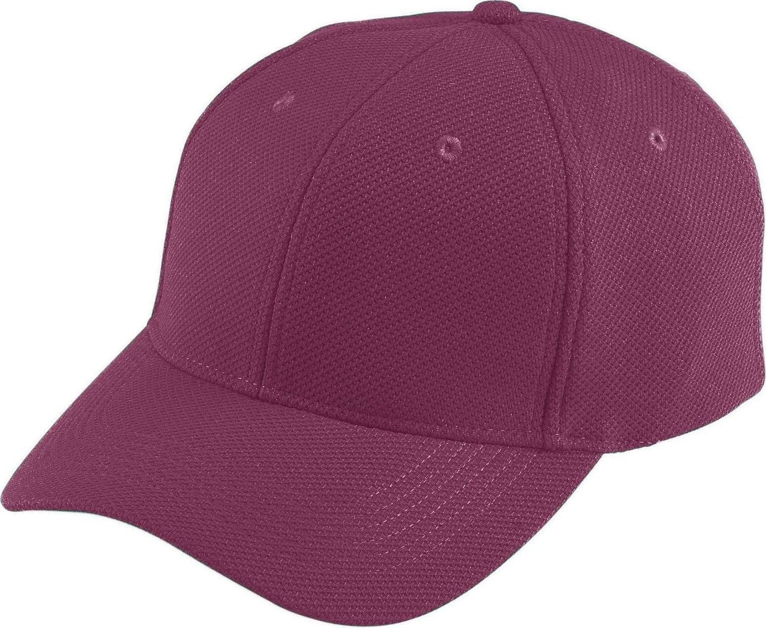 Augusta 6266 Adjustable Wicking Mesh Cap - Youth - Maroon - HIT a Double