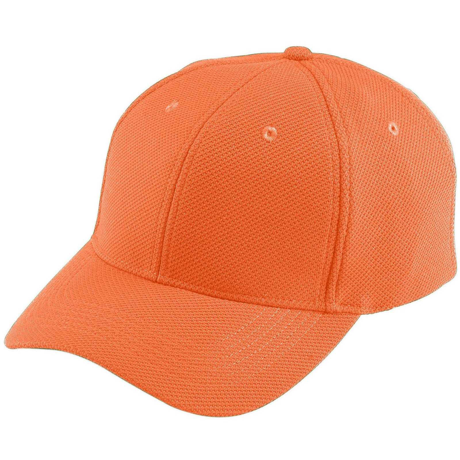Augusta 6266 Adjustable Wicking Mesh Cap - Youth - Orange - HIT a Double