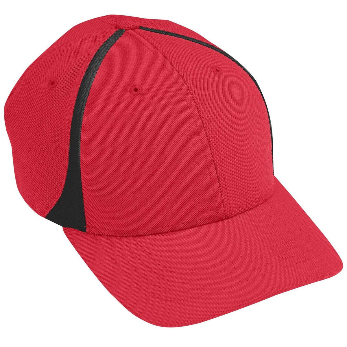 Augusta 6311 Flexfit Zone Cap - Youth - Red Black - HIT a Double