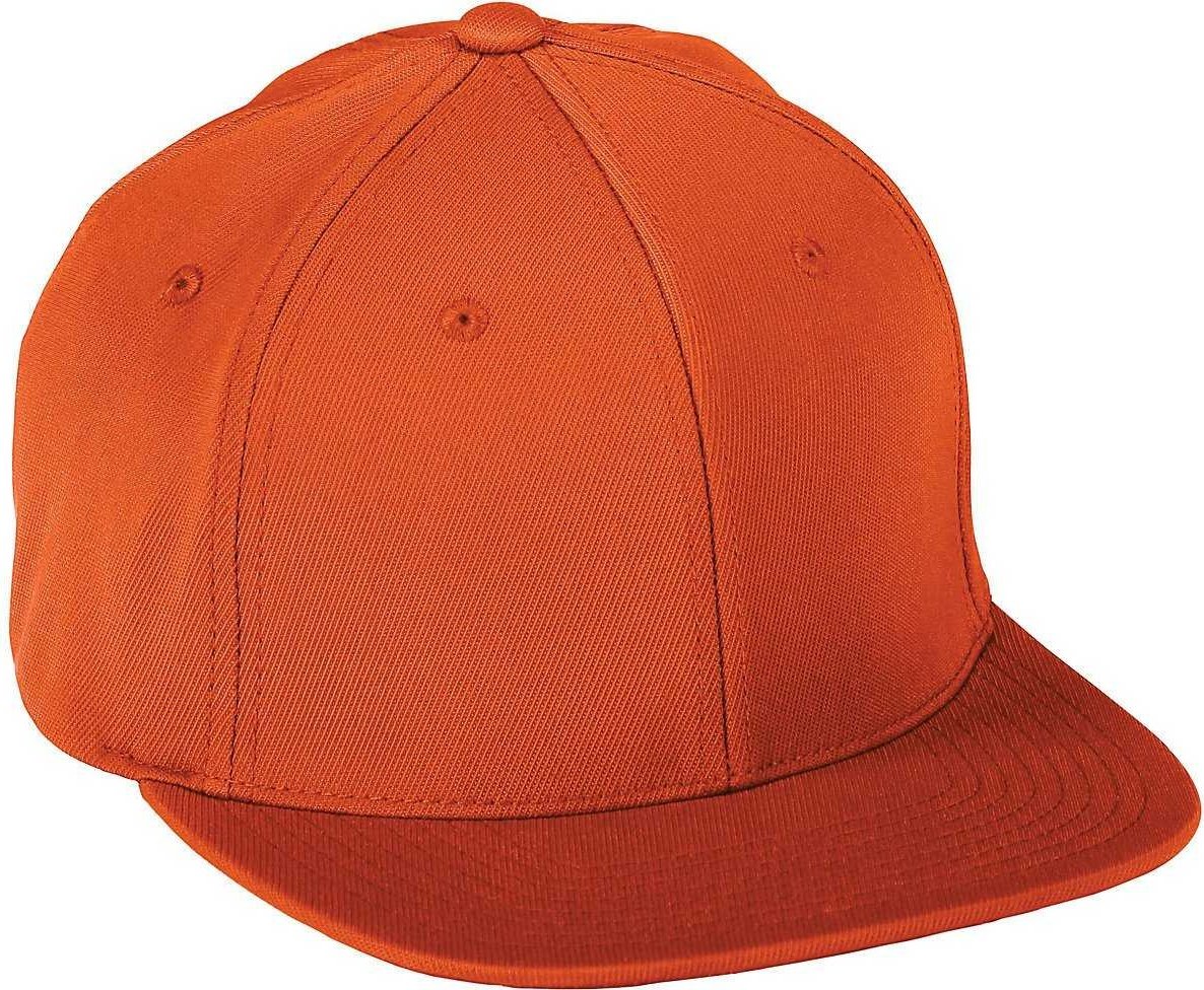 Augusta 6315 Youth Flex Fit Flat Bill Cap - Orange - HIT a Double
