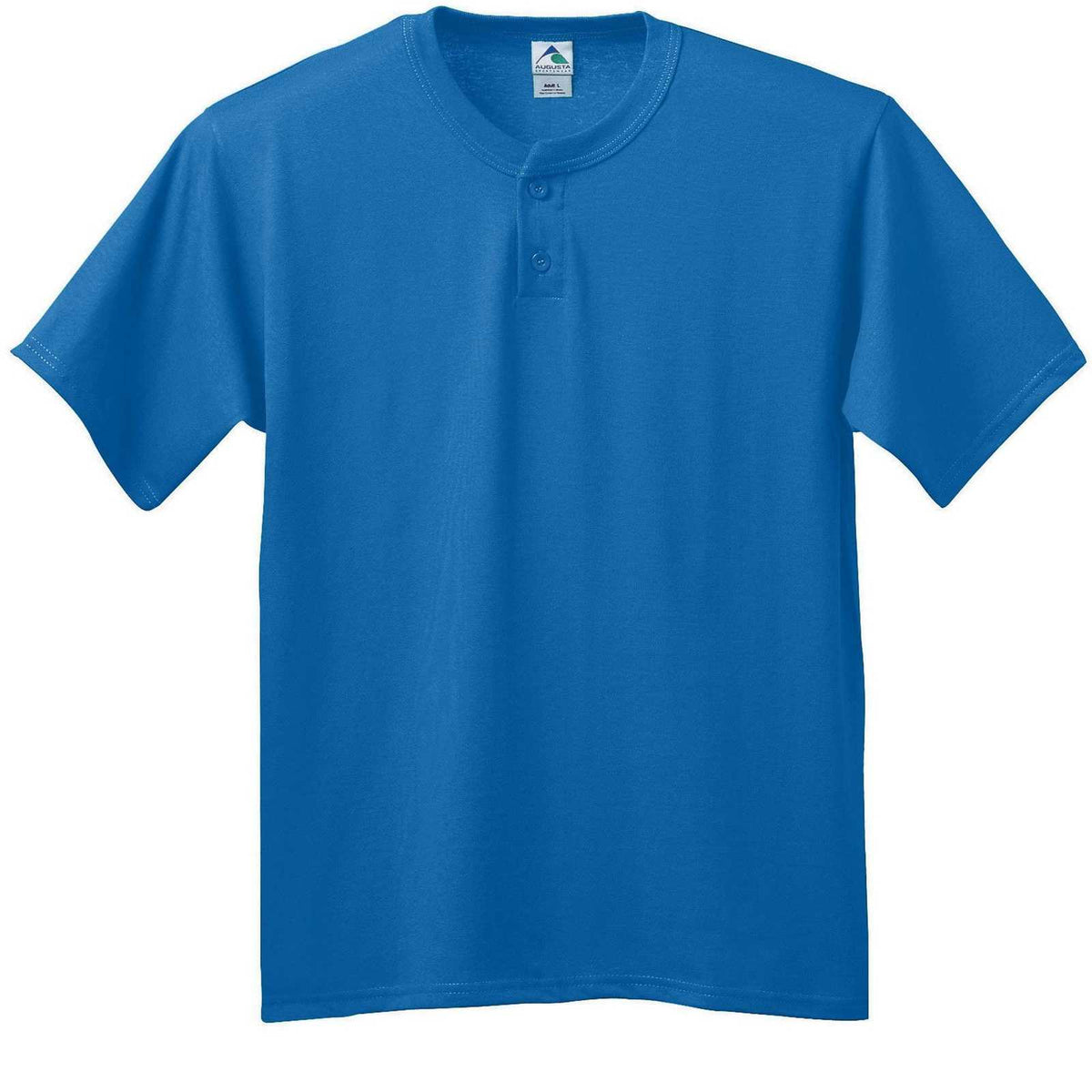 Augusta 643 Six-Ounce Two-Button Baseball Jersey - Royal - HIT a Double