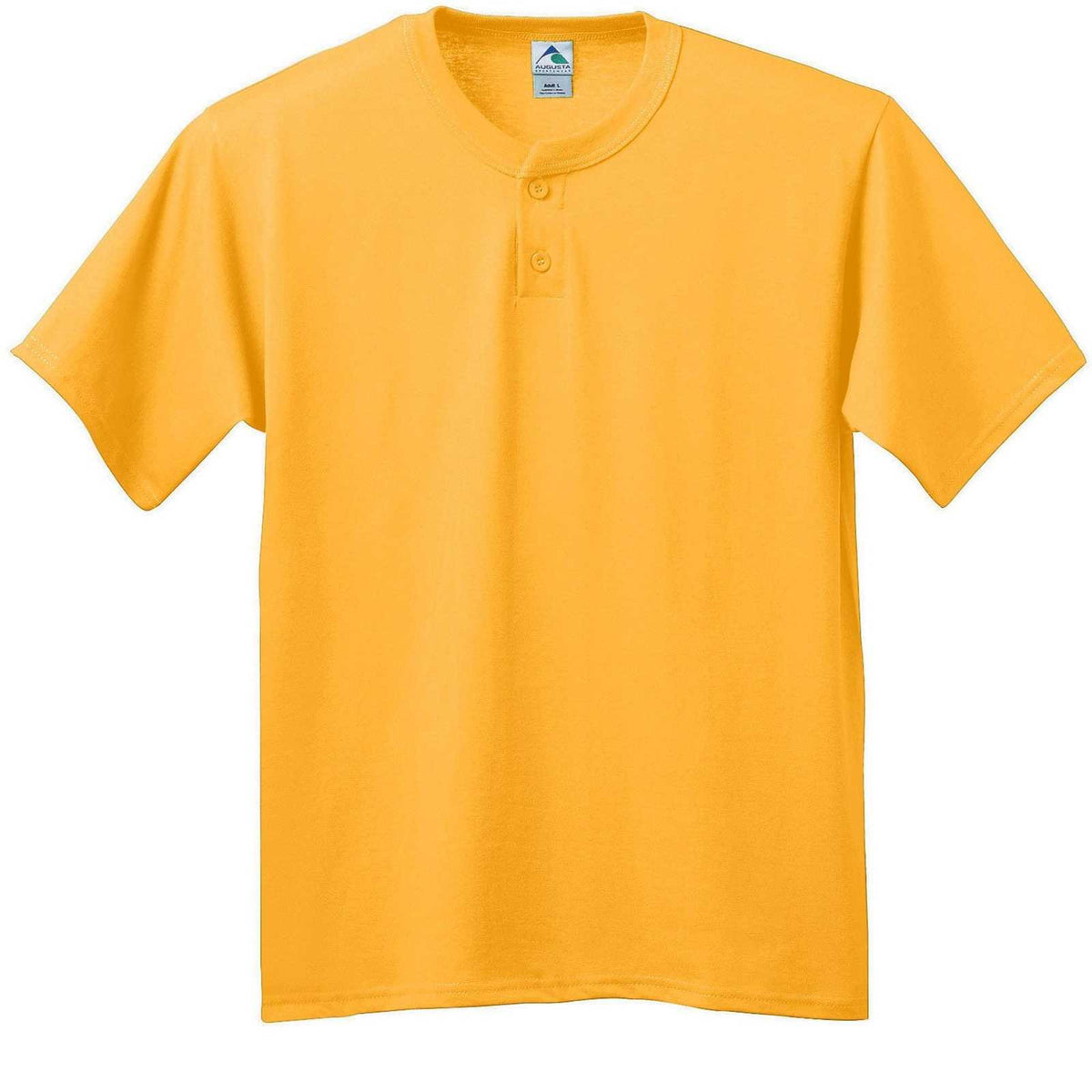 Augusta 644 Six-Ounce Two-Button Baseball Jersey - Youth - Gold - HIT a Double