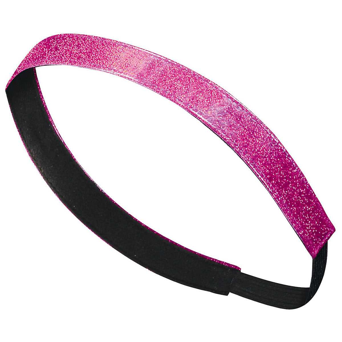 Augusta 6703 Glitter Headband - Power Pink - HIT a Double