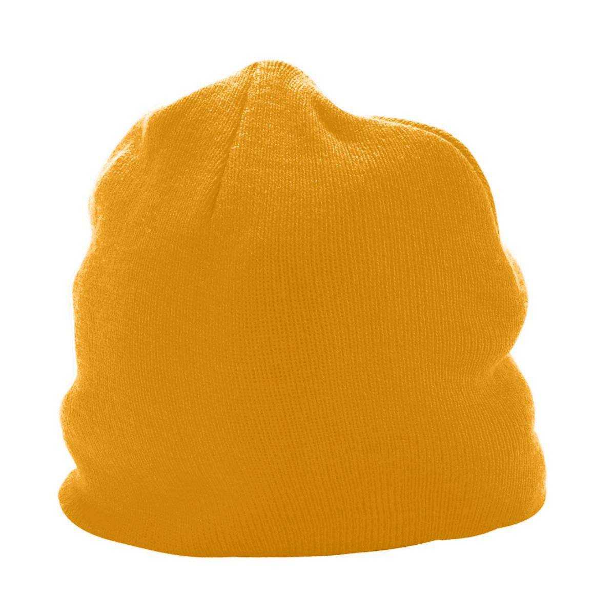 Augusta 6815 Knit Beanie - Gold - HIT a Double