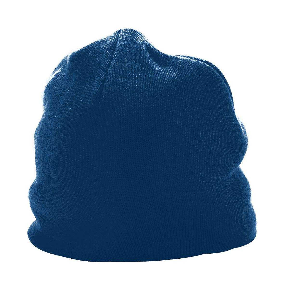 Augusta 6815 Knit Beanie - Navy - HIT a Double