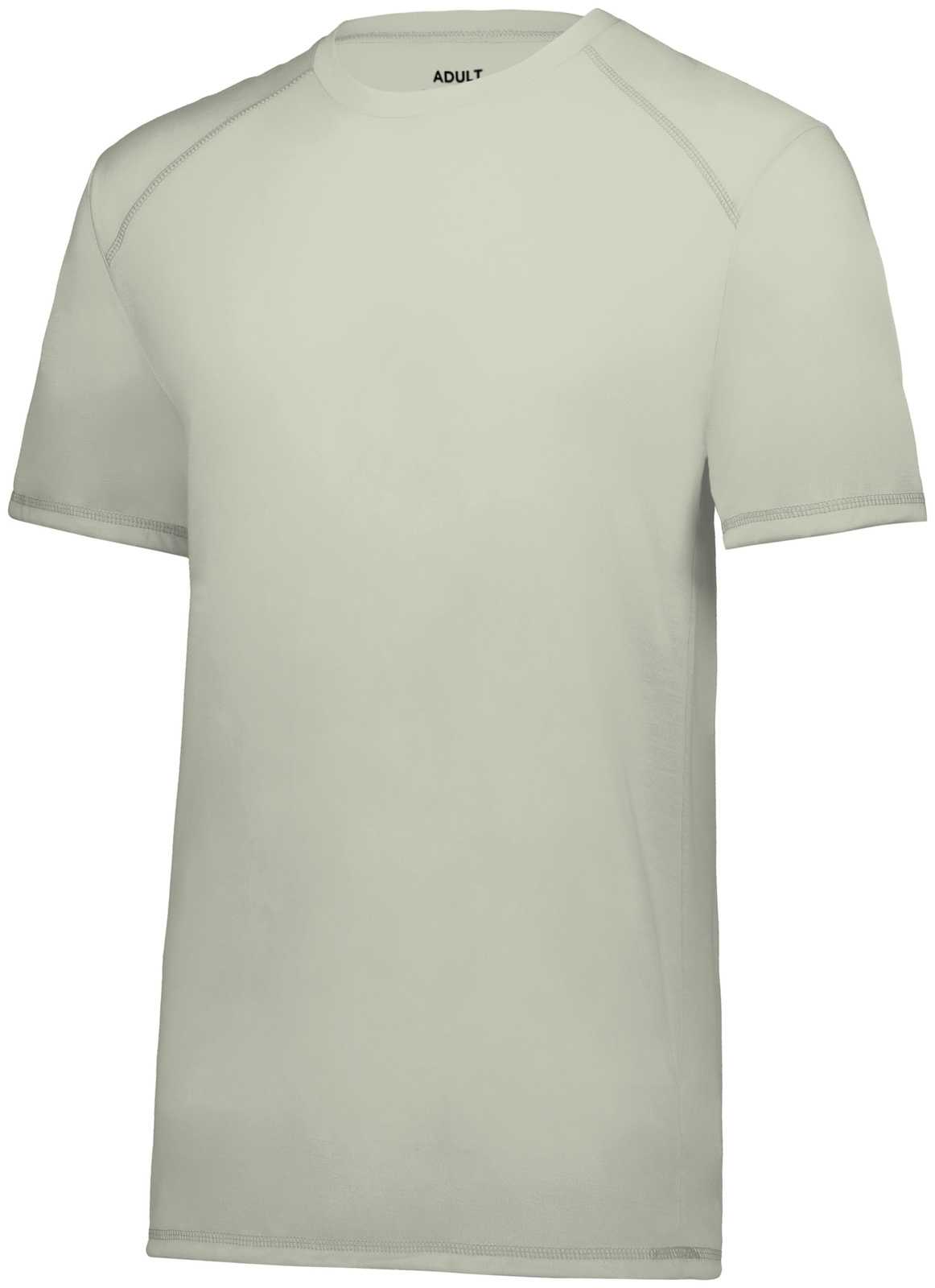 Augusta 6842 Super Soft-Spun Poly Tee - Oyster - HIT a Double