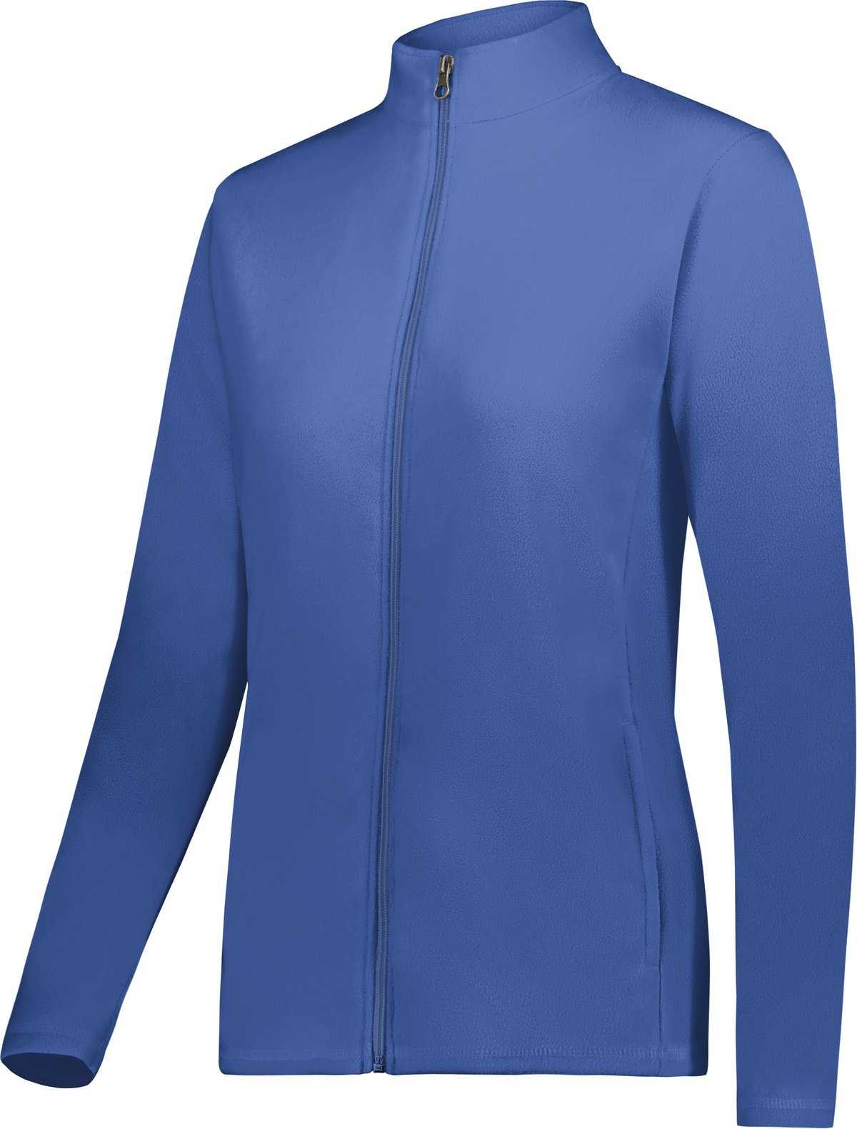 Augusta 6862 Ladies Micro-Lite Fleece Full-Zip Jacket - Royal - HIT a Double