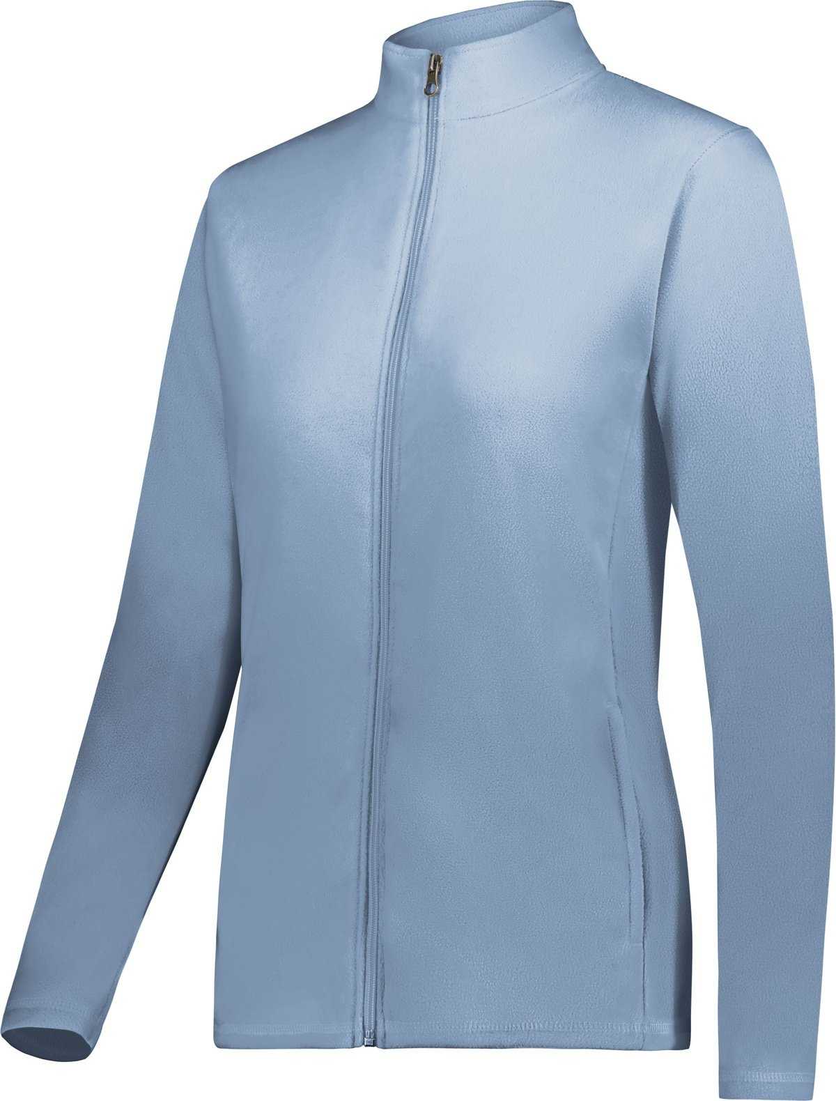 Augusta 6862 Ladies Micro-Lite Fleece Full-Zip Jacket - Storm - HIT a Double