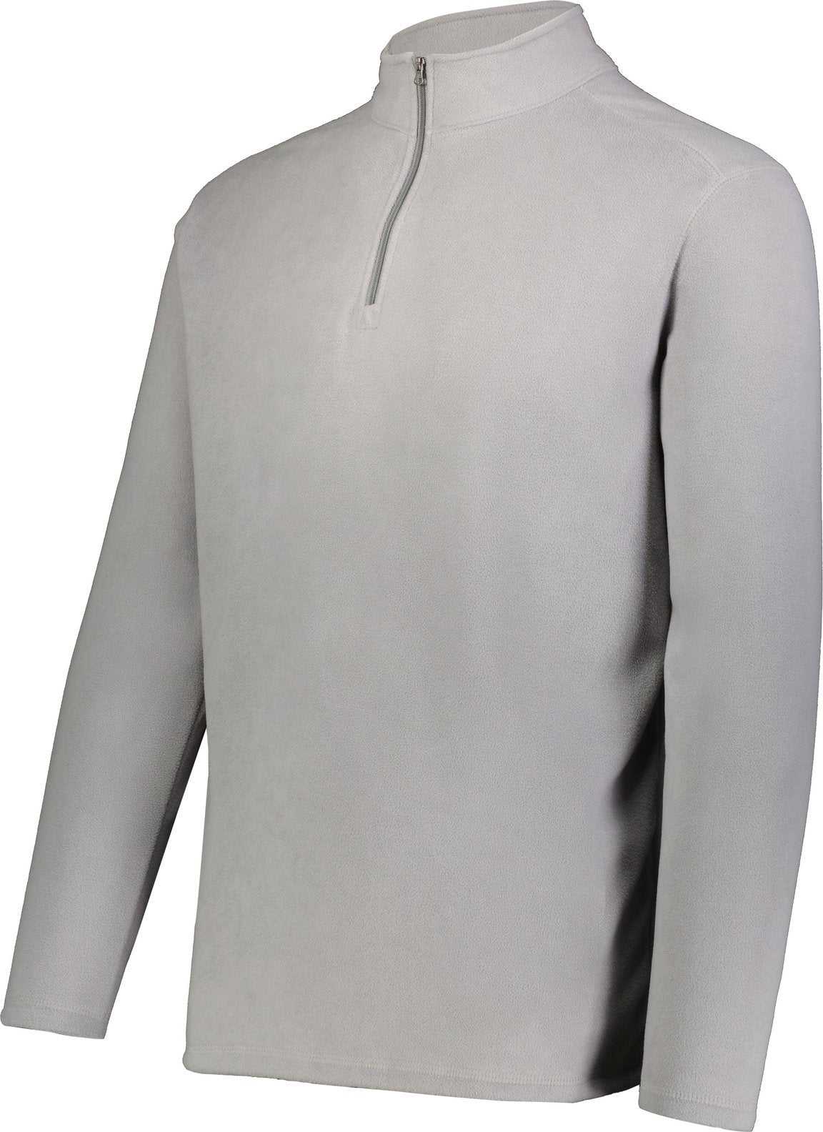 Augusta 6863 Micro-Lite Fleece 1/4 Zip Pullover - Athletic Gray - HIT a Double