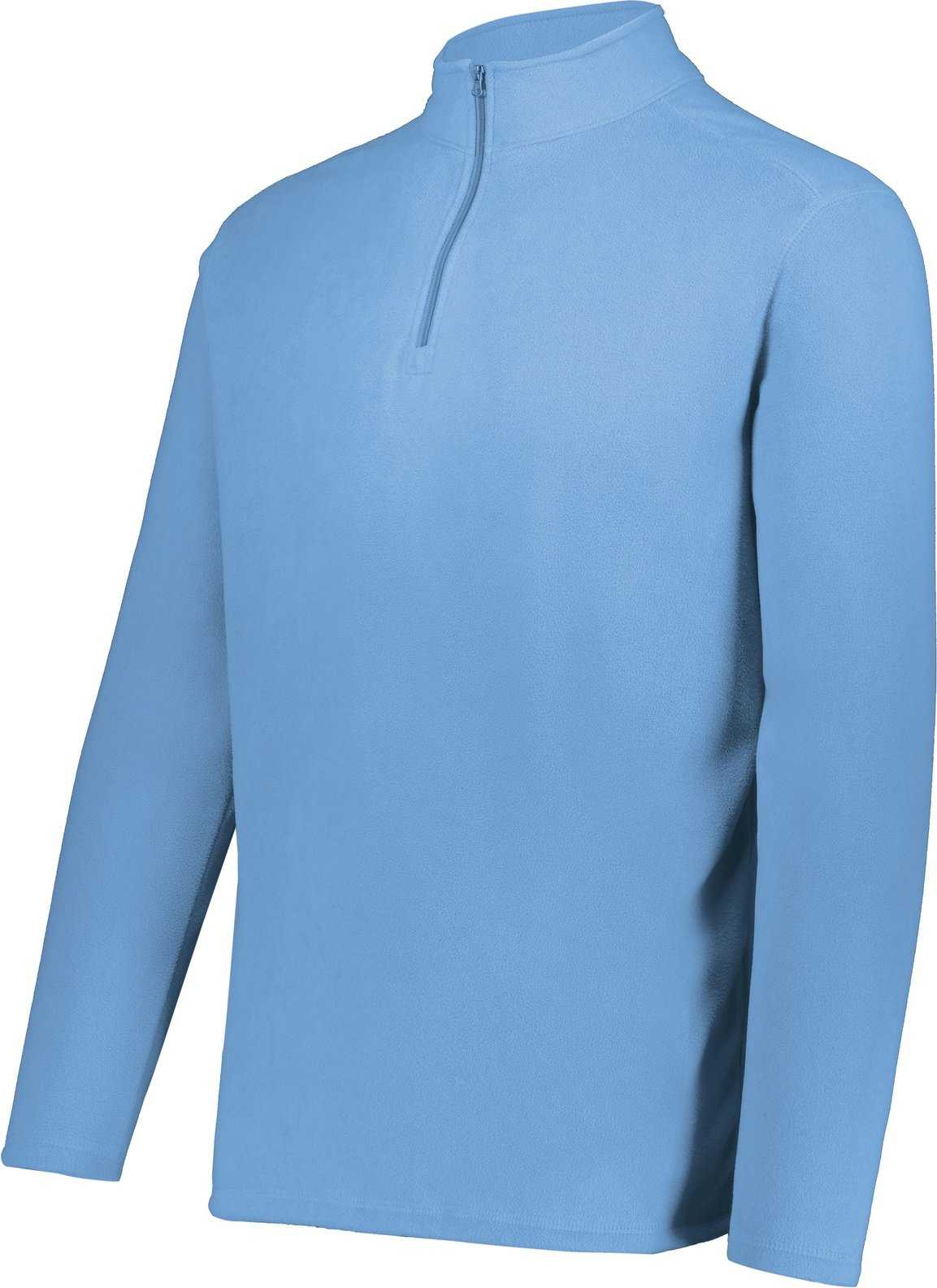 Augusta 6863 Micro-Lite Fleece 1/4 Zip Pullover - Columbia Blue - HIT a Double