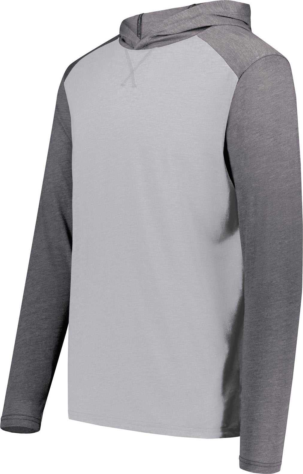 Augusta 6884 Gameday Vintage Hoodie - Gray Heather Carbon Heather - HIT a Double