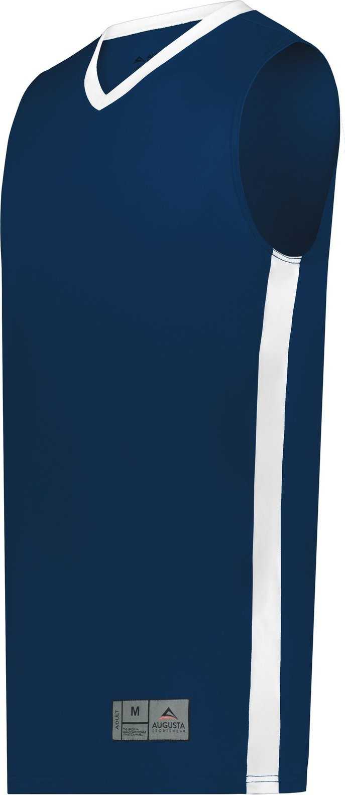 Augusta 6886 Match-Up Basketball Jersey - Navy White - HIT a Double