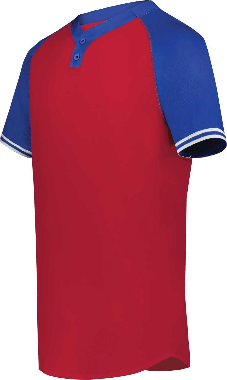 Augusta 6906 Youth Cutter+ Henley Jersey - Scarlet Royal - HIT a Double