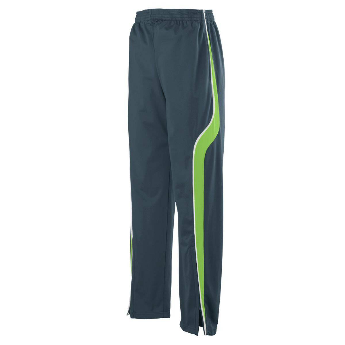 Augusta 7714 Rival Pant - Dark Gray Lime White - HIT a Double