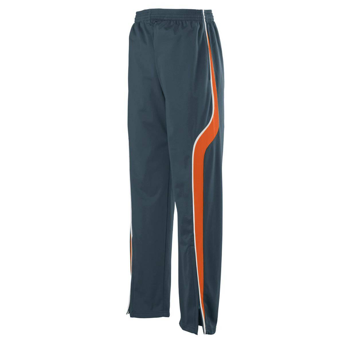 Augusta 7715 Rival Pant - Youth - Dark Gray Orange White - HIT a Double