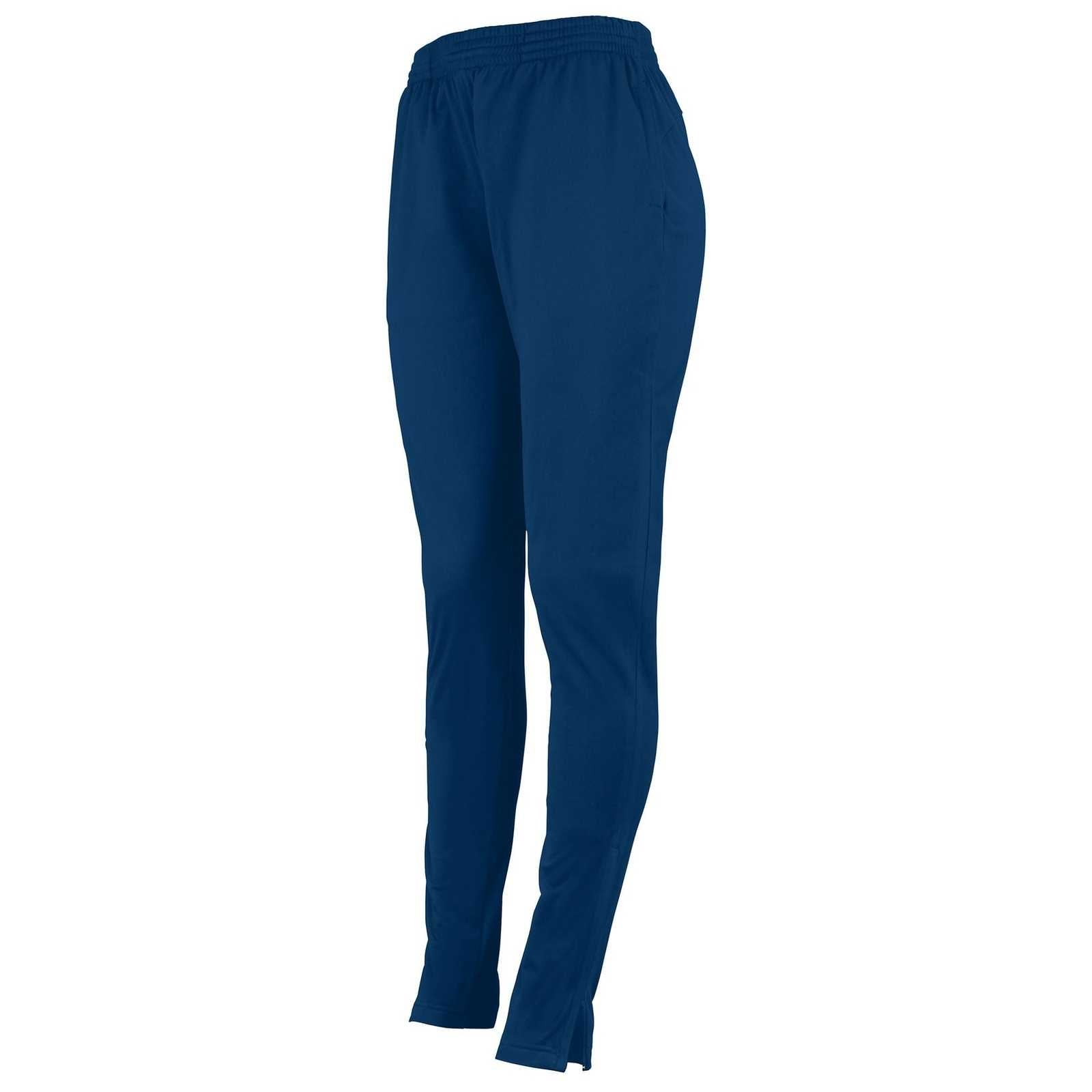 Augusta 7733 Ladies Tapered Leg Pant - Navy - HIT a Double