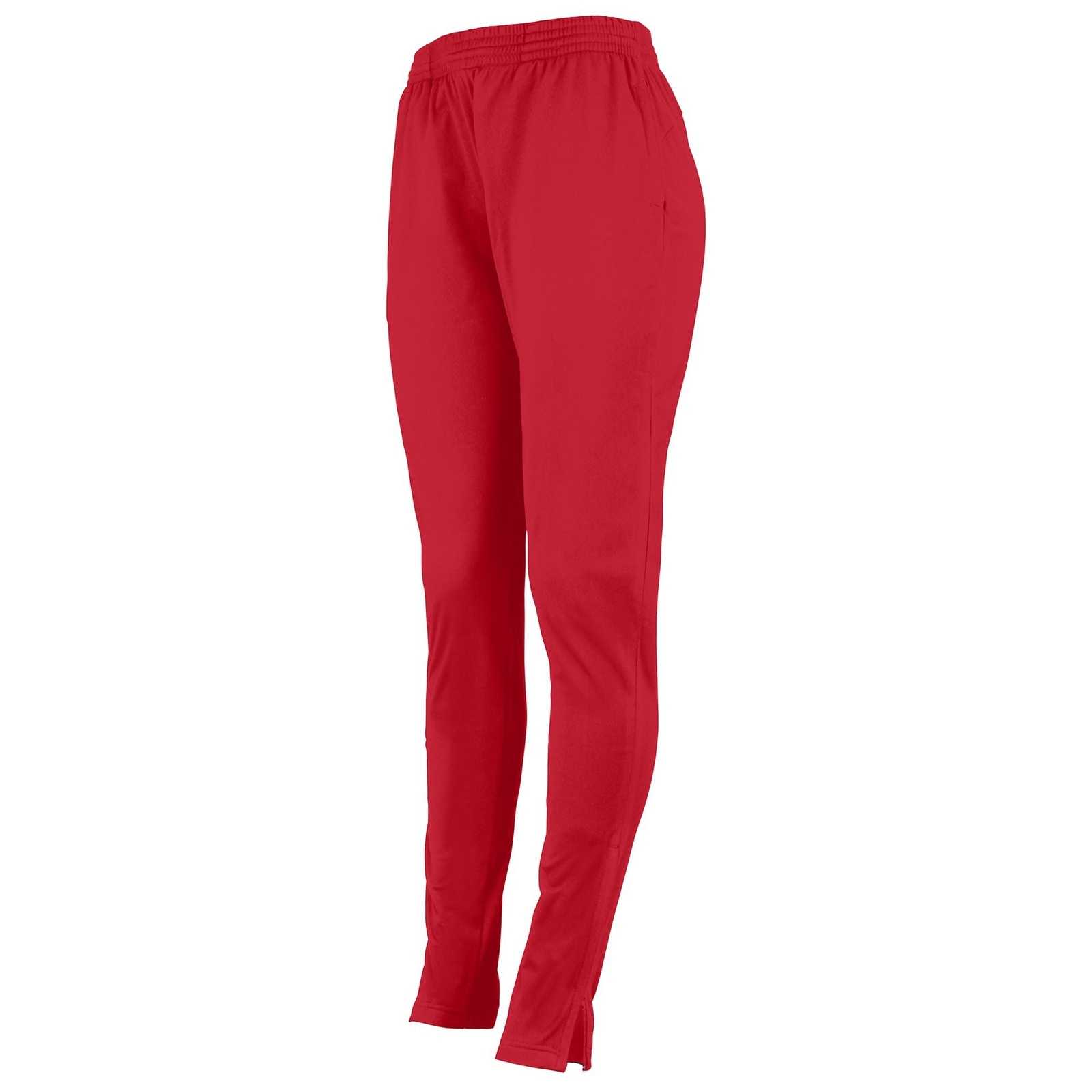 Augusta 7733 Ladies Tapered Leg Pant - Red - HIT a Double