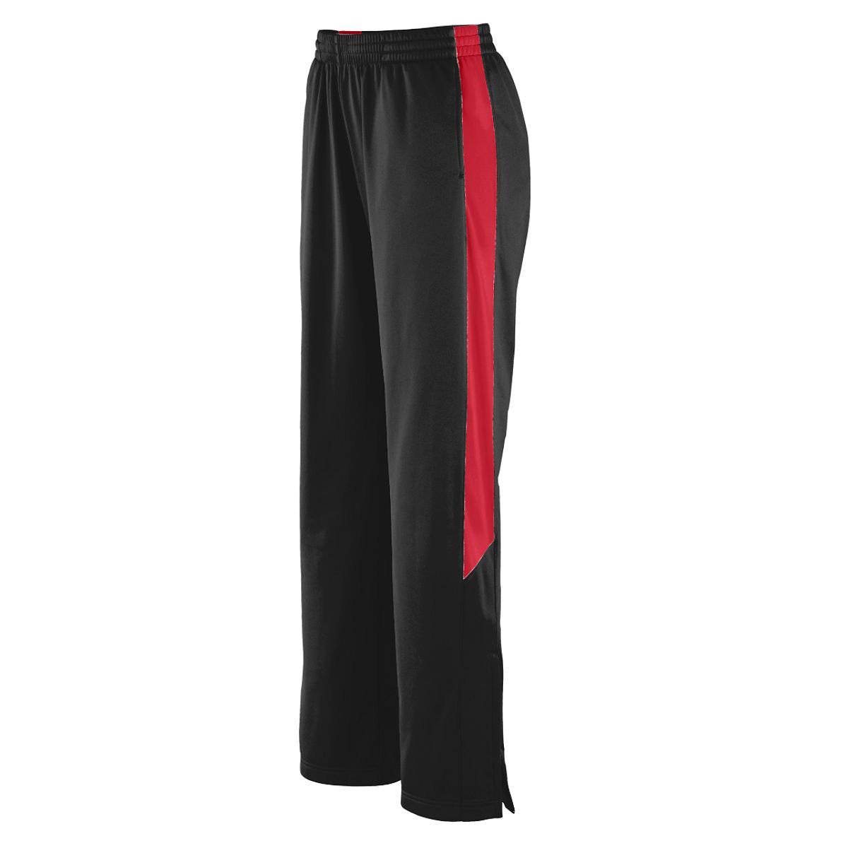 Augusta 7752 Ladies Medalist Pant - Black Red - HIT a Double