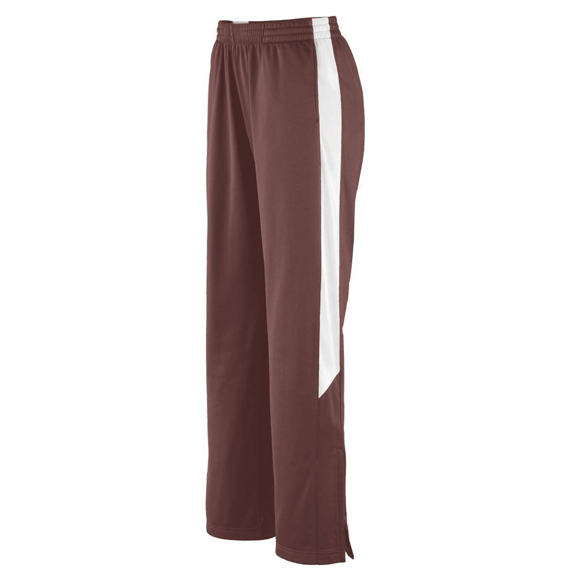 Augusta 7752 Ladies Medalist Pant - Brown White - HIT a Double
