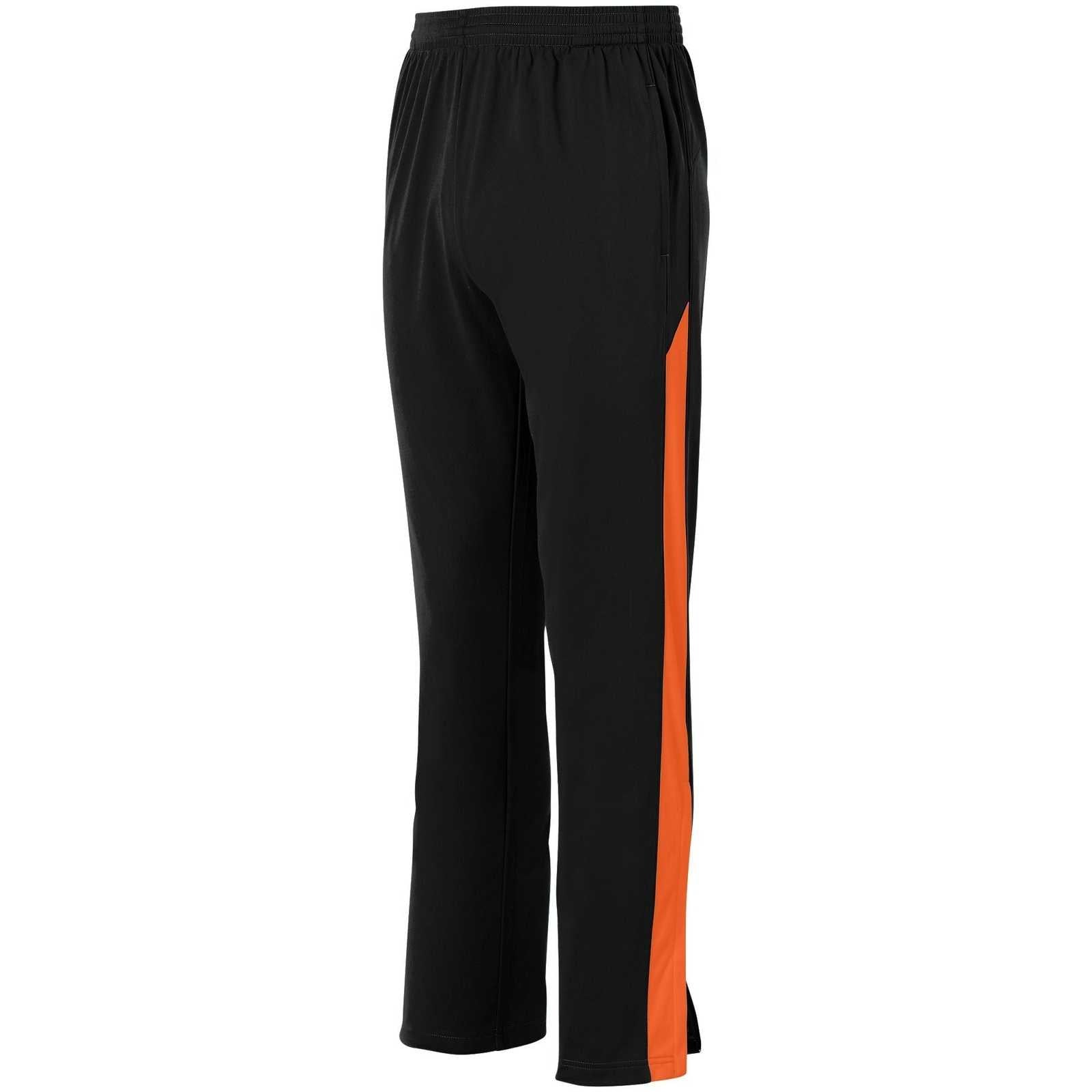 Augusta 7761 Youth Medalist Pant 2.0 - Black Orange - HIT a Double