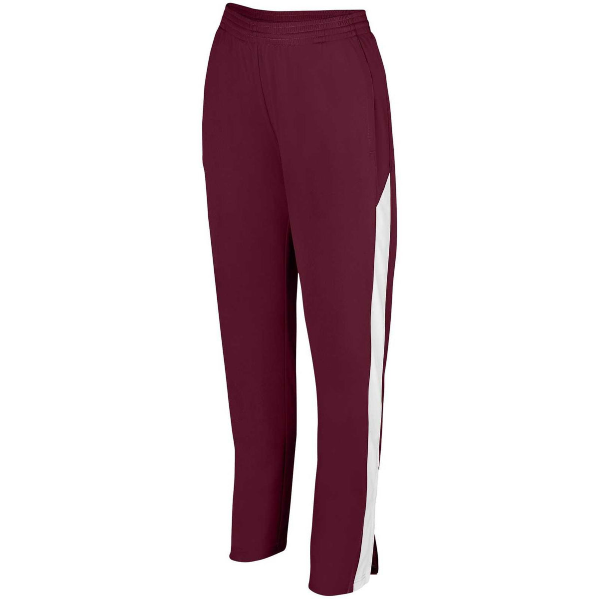 Augusta 7762 Ladies Medalist Pant 2.0 - Maroon White - HIT a Double