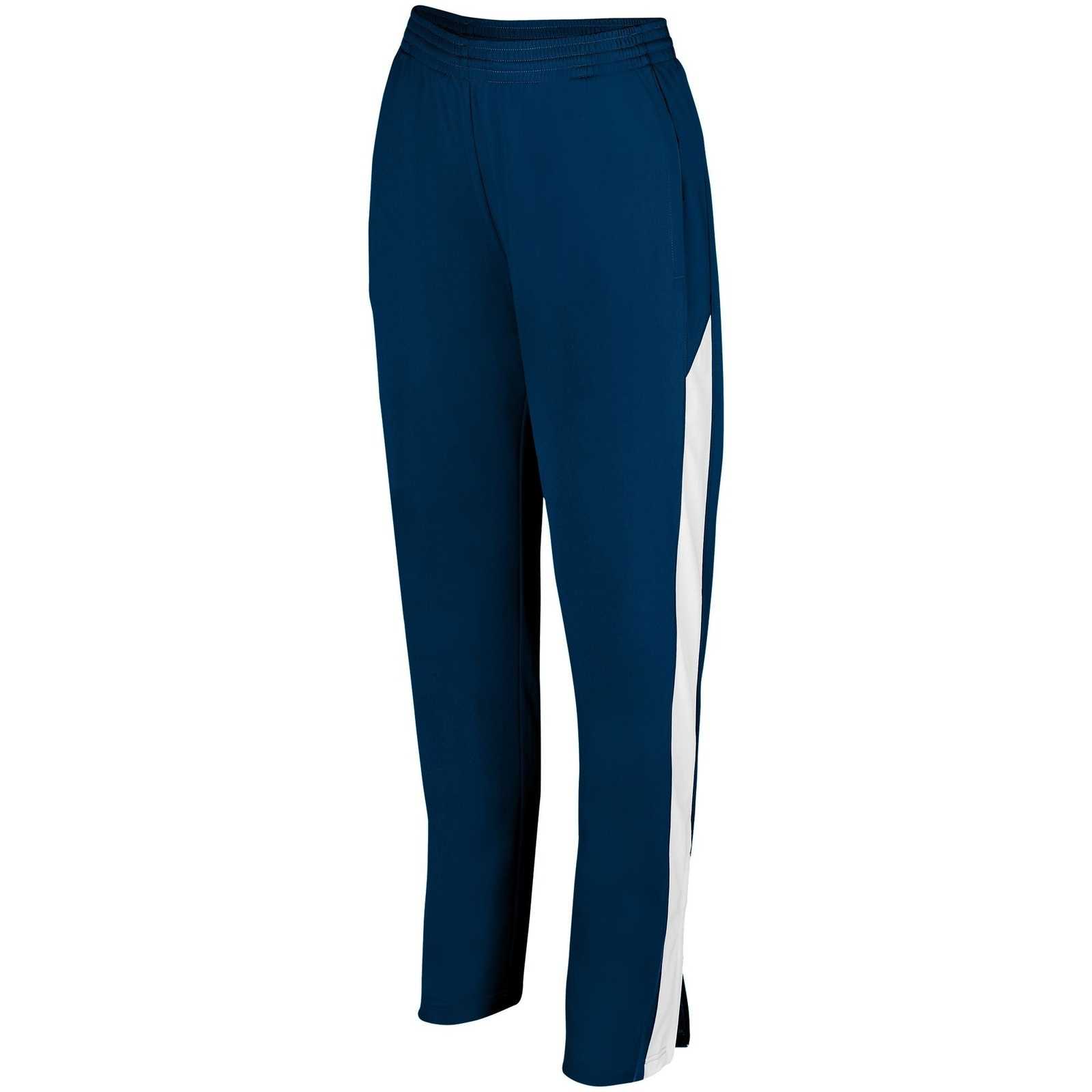 Augusta 7762 Ladies Medalist Pant 2.0 - Navy White - HIT a Double